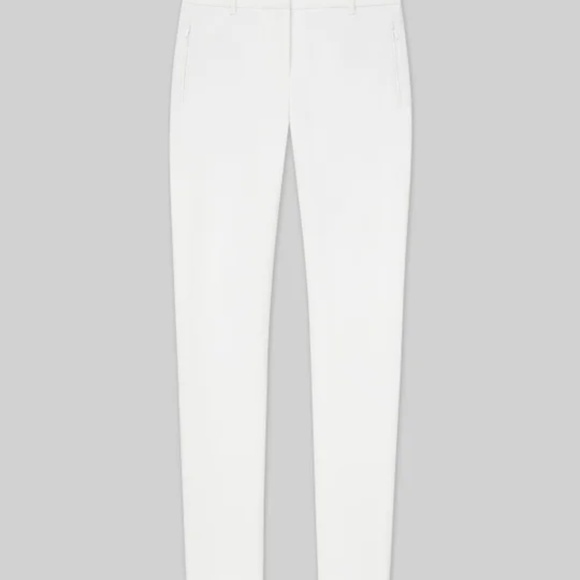 Lafayette 148 New York Slim Ankle Pants – Ivory – Size M - Picture 3 of 4